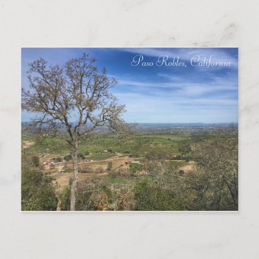 Paso Robles Postcard Postkarte (Vorderseite)