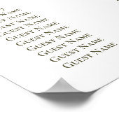 Paso Robles Weinkeller Hochzeitskarte Poster (Ecke)