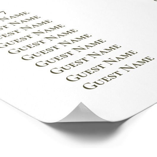 Paso Robles Weinkeller Hochzeitskarte Poster (Ecke)