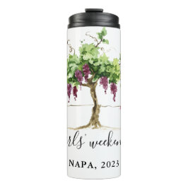 Paso Robles Weinkultur und Erde Thermosbecher