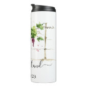 Paso Robles Weinkultur und Erde Thermosbecher (Nach rechts gedreht)