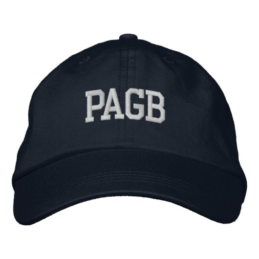 Pass-A-Grille Beach bestickte Baseballkappe (Vorderseite)