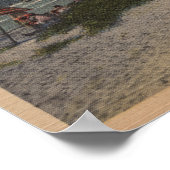 Pass-a-Grille Beach, Florida - Sonnenbader auf Poster (Ecke)