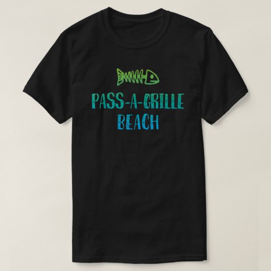 Pass A Grille Beach Florida  T-Shirt (Design vorne)