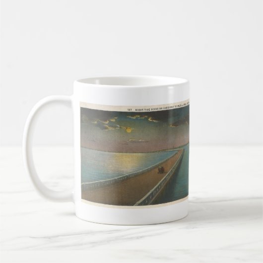 Pass-a-Grille & Gandy Bridge, FL, 1930 & 1940 Kaffeetasse (Links)