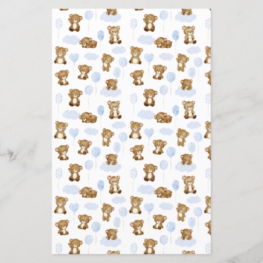 Pass auf das Baby Shower Game - Bears (Rückseite)