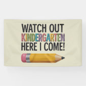 Pass auf den Kindergarten auf, hier komme ich zurü Banner (Horizontal)