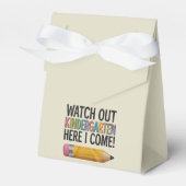 Pass auf den Kindergarten auf, hier komme ich zurü Geschenkschachtel (Vorderseite)