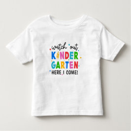 Pass auf den Kindergarten auf, ich komme Niedlich Kleinkind T-shirt
