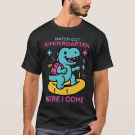 Pass auf den Kindergarten auf T-Shirt