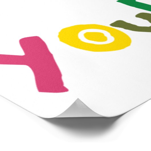 Pass auf dich auf poster (Ecke)