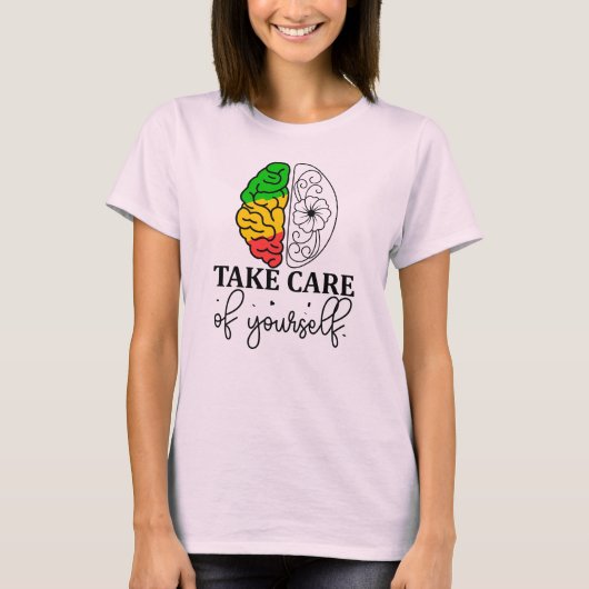Pass auf dich auf T-Shirt (Vorderseite)