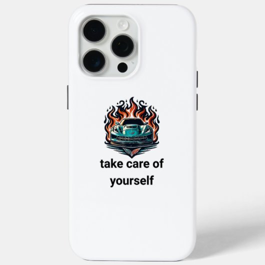 Pass auf dich selbst auf Case-Mate iPhone hülle (Rückseite)