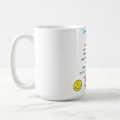 Pass auf dich selbst auf kaffeetasse (Links)