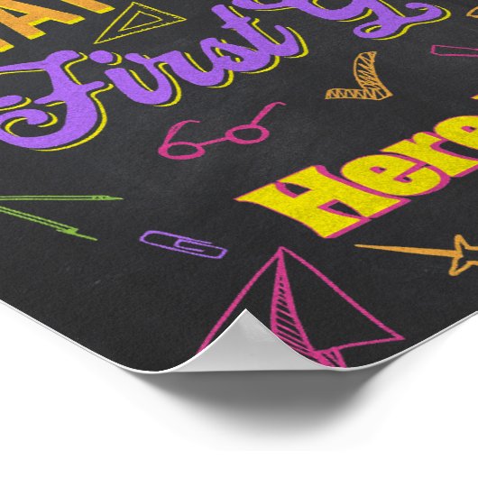 Pass auf die erste Klasse auf, hier komme ich, Cha Poster (Ecke)