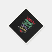 Pass auf die Mittelschule auf, ich komme zur Schul Serviette (Ecke)