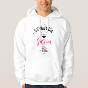 Pass auf, dieser Junge ist der König des Grill Hoodie