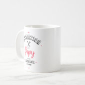 Pass auf, dieser Opa ist ein Genie-Bastler. Kaffeetasse (Vorderseite Links)