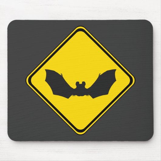 Pass auf! Fledermäuse! Mousepad (Vorne)