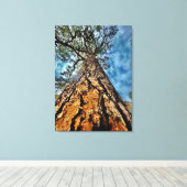 Pass auf! leinwanddruck (Insitu (Holzboden))