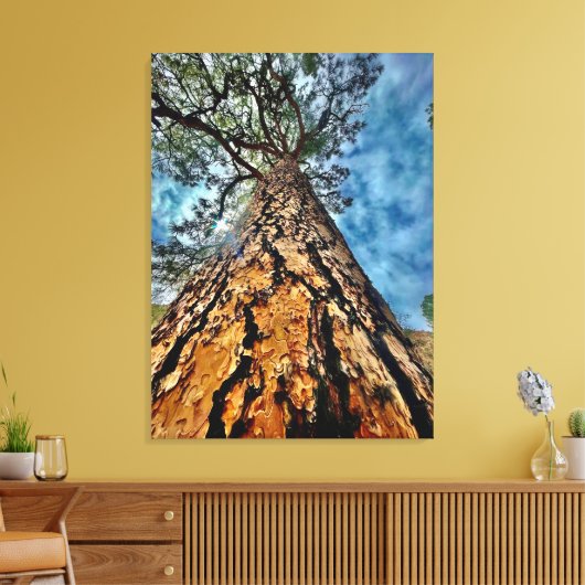 Pass auf! leinwanddruck (Insitu (Wohnzimmer))