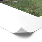 Pass auf Pinguine auf Poster (Ecke)