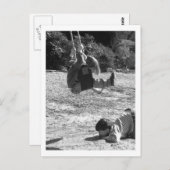 Pass auf! postkarte (Vorne/Hinten)