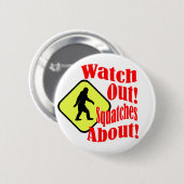 Pass auf! Rätsel herum! Button (Vorne & Hinten)