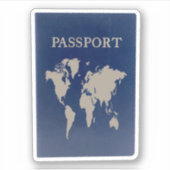 Pass Aufkleber (Vorderseite)