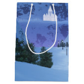 Pass der leichten Geschenktasche Mittlere Geschenktüte (Rückseite)