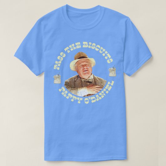 Pass die Biscuits Pappy ODaniel Pappy Odaniel T-Shirt (Design vorne)