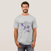 Pass die Glutamate Neuron T-Shirt (Vorne ganz)