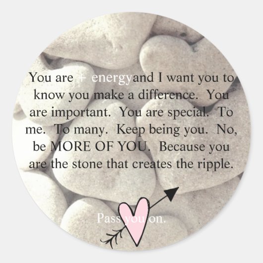 Pass Dir auf Stickers Set von 20, 1,5" rund (Vorderseite)