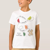 Pass "Find the Afikomen" Kids Basic T - Shirt (Vorderseite)