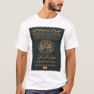 Pass für Algerien T-Shirt