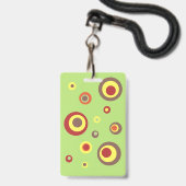 Pass für den Igel des Hauptbüros Ausweis (Rückseite mit Schlüsselband)