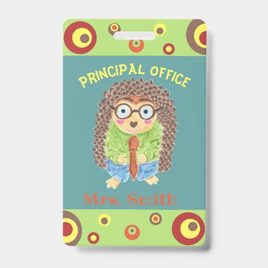 Pass für den Igel des Hauptbüros Ausweis (Vorderseite)