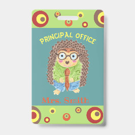 Pass für den Igel des Hauptbüros Ausweis