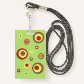 Pass für den Igel des Hauptbüros Ausweis (Rückseite mit Schlüsselband)