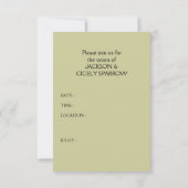 Pass für eine Piratenhochzeit Einladung (Rückseite)