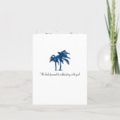 Pass für Mexiko-Hochzeit Einladung (Rückseite)