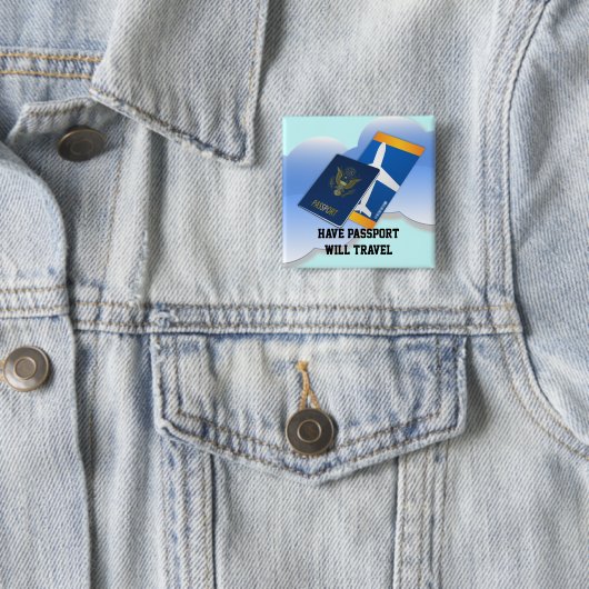 Pass haben, reisen button (Beispiel)