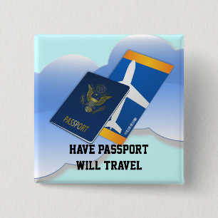 Pass haben, reisen button