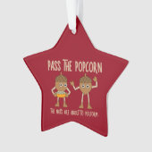 Pass Popcorn Nuts Ornament (Vorderseite)