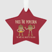 Pass Popcorn Nuts Ornament (Vorderseite)