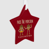 Pass Popcorn Nuts Ornament (Vorderseite)