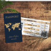Pass Reisen Makeup World Map Boarding Pass Visitenkarte
