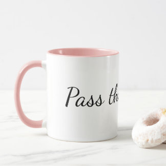 "Pass the witness." Court Reporter Depo Mug Tasse