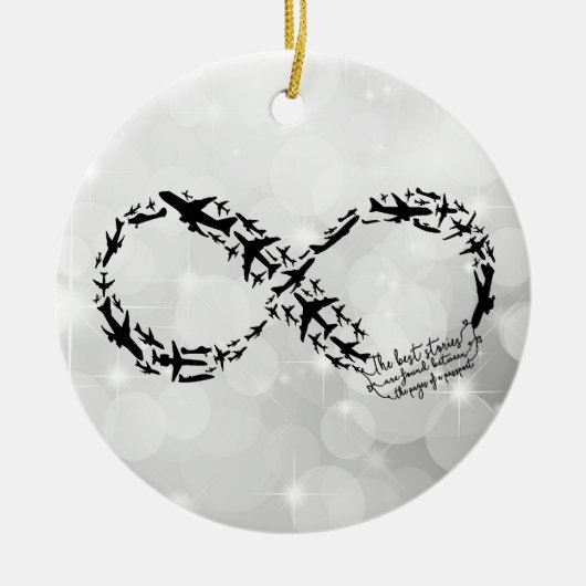 Pass-Unendlichkeits-Zitat-Verzierung, Keramikornament (Vorne)