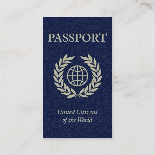 Pass Visitenkarte (Vorderseite)